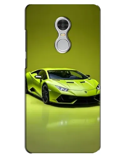 Чохол для Xiaomi Redmi 5 з картинкою «Салатовий Lamborghini Huracan»