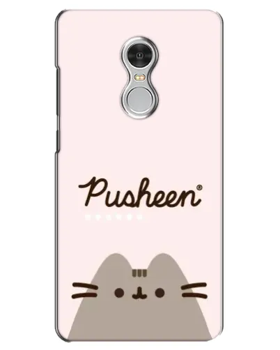 Чехол для Xiaomi Redmi 5 с картинкой «Pusheen логотип» Чехол для Xiaomi Redmi 5 с картинкой «Pusheen логотип»