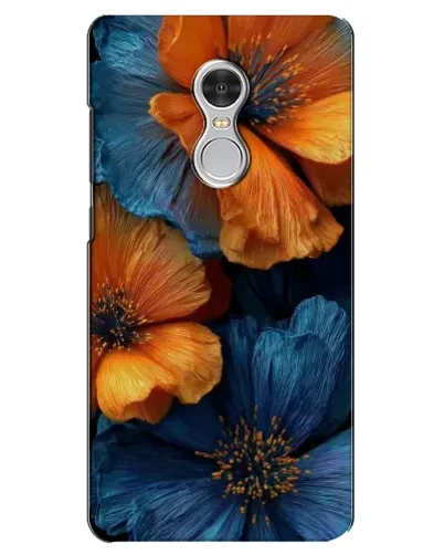 Чехол для Xiaomi Redmi 5 с картинкой «Яркая сине-оранжевая флора» Чехол для Xiaomi Redmi 5 с картинкой «Яркая сине-оранжевая флора»