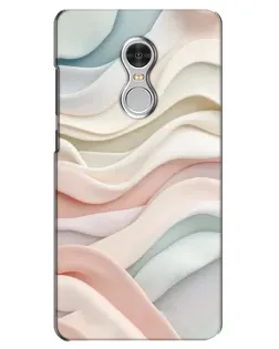 Чохол для Xiaomi Redmi 5 з картинкою «Пастельні ніжні хвилі»