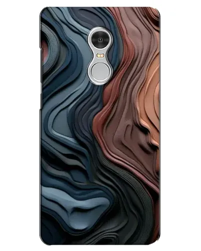 Чохол для Xiaomi Redmi 5 з картинкою «Кольорові хвилі каньйону»
