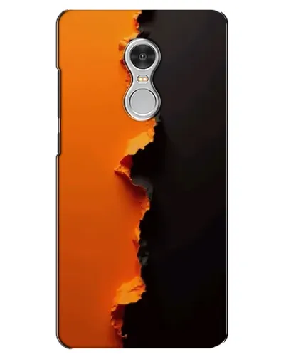 Чохол для Xiaomi Redmi 5 з картинкою «Помаранчевий розлом»