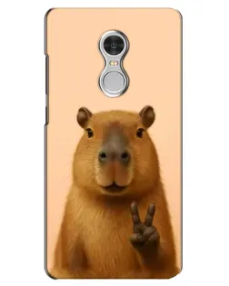 Чохол для Xiaomi Redmi 5 з картинкою «Капібара вікторія»