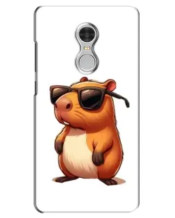 Чохол для Xiaomi Redmi 5 з картинкою «Капібара в окулярах»