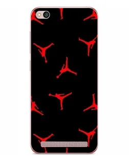 Чехол для Xiaomi Redmi 5A с картинкой «Jordan Red Pattern»