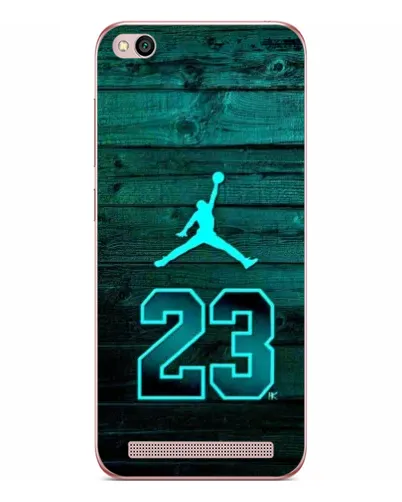 Чехол для Xiaomi Redmi 5A с картинкой «Jordan Cyan 23»