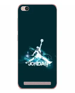 Чехол для Xiaomi Redmi 5A с картинкой «Jordan Blue Fire»