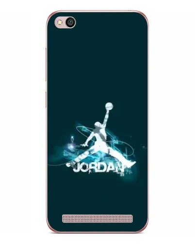 Чехол для Xiaomi Redmi 5A с картинкой «Jordan Blue Fire»