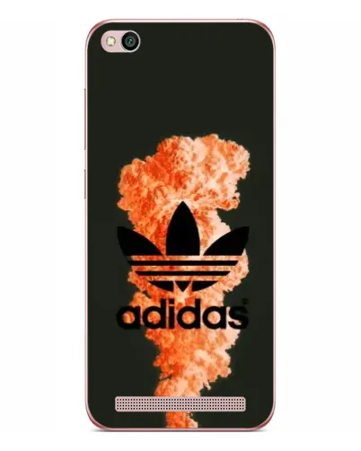 Чехол для Xiaomi Redmi 5A с картинкой «Оранжевый дым Adidas»