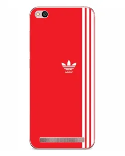Чехол для Xiaomi Redmi 5A с картинкой «Красный минимализм Adidas»