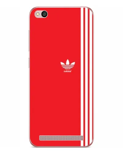 Чехол для Xiaomi Redmi 5A с картинкой «Красный минимализм Adidas»