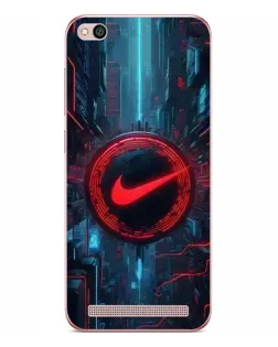 Чохол для Xiaomi Redmi 5A з картинкою «Техногенний стиль Nike»
