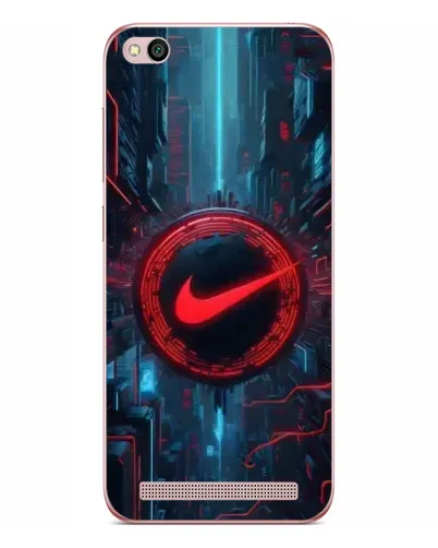 Чохол для Xiaomi Redmi 5A з картинкою «Техногенний стиль Nike»