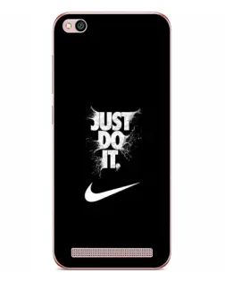 Чохол для Xiaomi Redmi 5A з картинкою «Текстовий принт Nike»