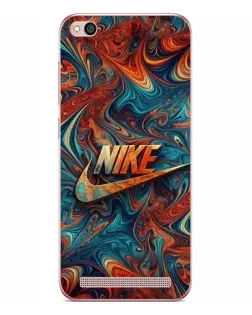 Чохол для Xiaomi Redmi 5A з картинкою «Nike в абстракції»