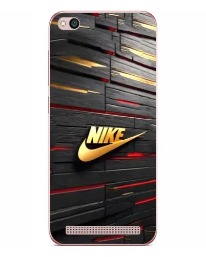 Чохол для Xiaomi Redmi 5A з картинкою «Золотий Nike на металі»