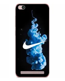Чохол для Xiaomi Redmi 5A з картинкою «Nike та синій дим»