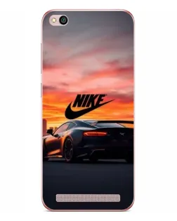 Чохол для Xiaomi Redmi 5A з картинкою «Nike та суперкар»