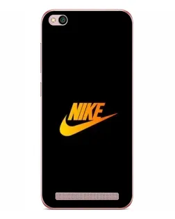 Чохол для Xiaomi Redmi 5A з картинкою «Золотий логотип Nike»