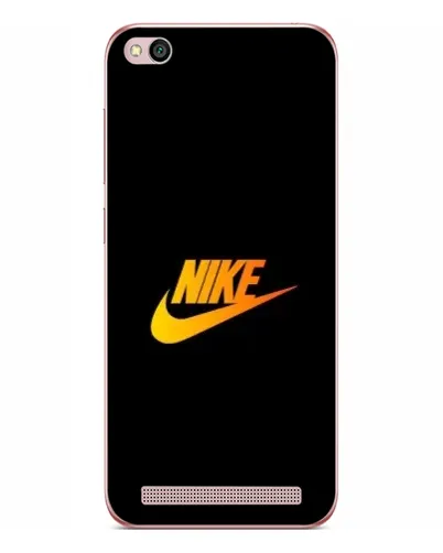 Чохол для Xiaomi Redmi 5A з картинкою «Золотий логотип Nike»