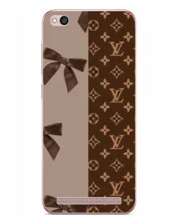 Чехол для Xiaomi Redmi 5A с картинкой «Louis Vuitton — банты»