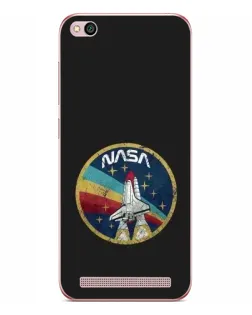 Чехол для Xiaomi Redmi 5A с картинкой «NASA — эмблема миссии»