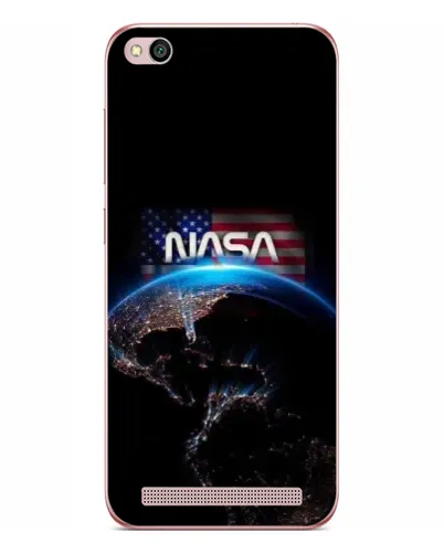 Чехол для Xiaomi Redmi 5A с картинкой «Земля из космоса NASA»