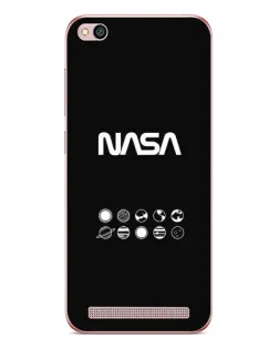 Чехол для Xiaomi Redmi 5A с картинкой «NASA — технический принт»