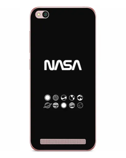 Чехол для Xiaomi Redmi 5A с картинкой «NASA — технический принт»