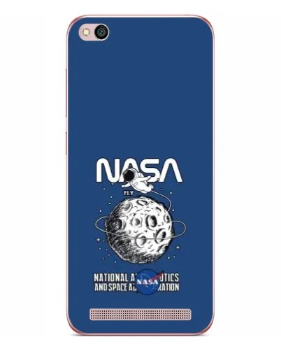 Чехол для Xiaomi Redmi 5A с картинкой «NASA — лунная миссия»