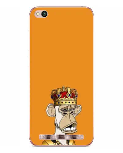 Чехол для Xiaomi Redmi 5A с картинкой «Золотая обезьяна Bored Ape» Чехол для Xiaomi Redmi 5A с картинкой «Золотая обезьяна Bored Ape»