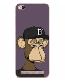 Чехол для Xiaomi Redmi 5A с картинкой «Bored Ape в кепке»