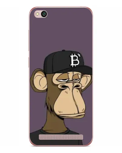 Чехол для Xiaomi Redmi 5A с картинкой «Bored Ape в кепке» Чехол для Xiaomi Redmi 5A с картинкой «Bored Ape в кепке»