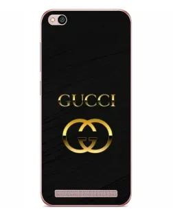 Чехол для Xiaomi Redmi 5A с картинкой «Золотой логотип Gucci»