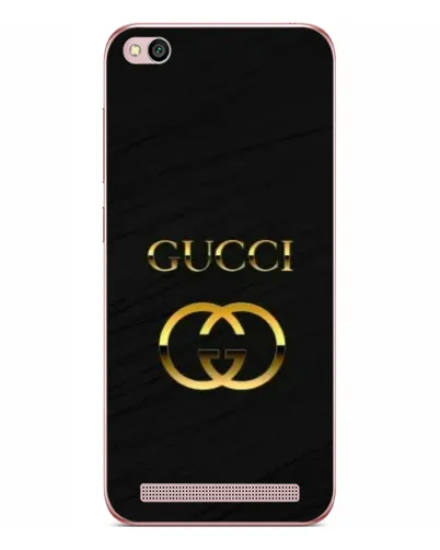 Чехол для Xiaomi Redmi 5A с картинкой «Золотой логотип Gucci»