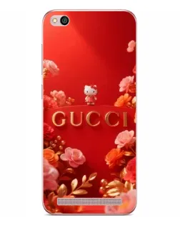 Чехол для Xiaomi Redmi 5A с картинкой «Gucci — золотой сад»