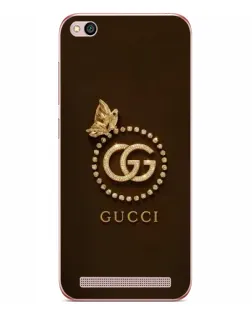 Чехол для Xiaomi Redmi 5A с картинкой «Gucci — золотая бабочка»
