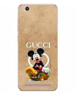 Чехол для Xiaomi Redmi 5A с картинкой «Микки Маус Gucci — крафт»
