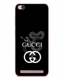 Чехол для Xiaomi Redmi 5A с картинкой «Gucci — серебряная змея»