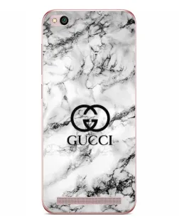 Чехол для Xiaomi Redmi 5A с картинкой «Gucci — мраморный шик»