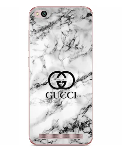 Чехол для Xiaomi Redmi 5A с картинкой «Gucci — мраморный шик»