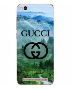 Чехол для Xiaomi Redmi 5A с картинкой «Gucci — горный пейзаж»