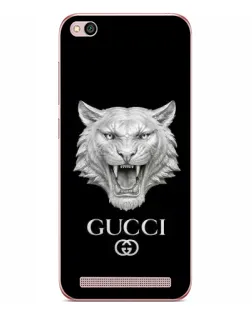 Чехол для Xiaomi Redmi 5A с картинкой «Gucci — серебряный лев» Чехол для Xiaomi Redmi 5A с картинкой «Gucci — серебряный лев»