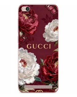 Чехол для Xiaomi Redmi 5A с картинкой «Gucci — бордовые розы» Чехол для Xiaomi Redmi 5A с картинкой «Gucci — бордовые розы»