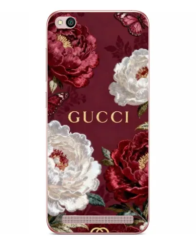 Чехол для Xiaomi Redmi 5A с картинкой «Gucci — бордовые розы» Чехол для Xiaomi Redmi 5A с картинкой «Gucci — бордовые розы»