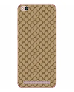 Чехол для Xiaomi Redmi 5A с картинкой «Gucci — классический беж» Чехол для Xiaomi Redmi 5A с картинкой «Gucci — классический беж»