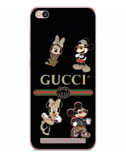 Чехол для Xiaomi Redmi 5A с картинкой «Gucci — герои Disney и монограмма» Чехол для Xiaomi Redmi 5A с картинкой «Gucci — герои Disney и монограмма»