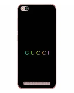 Чехол для Xiaomi Redmi 5A с картинкой «Gucci — неоновый минимализм» Чехол для Xiaomi Redmi 5A с картинкой «Gucci — неоновый минимализм»