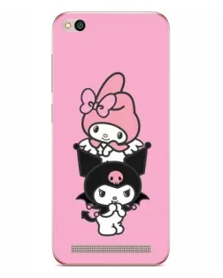 Чехол для Xiaomi Redmi 5A с картинкой «My Melody и Kuromi»