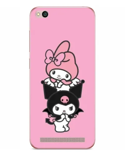 Чехол для Xiaomi Redmi 5A с картинкой «My Melody и Kuromi»